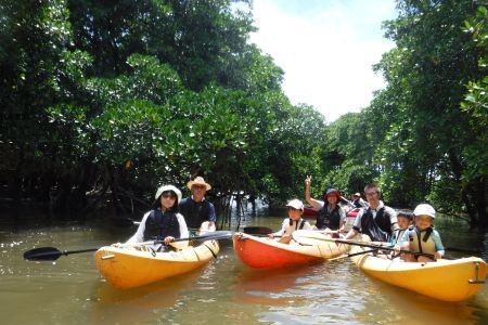 3世代でマングローブカヤックphoto