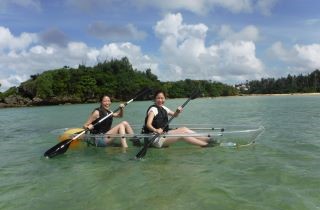 スケルトンカヤック画像＿海遊倶楽部