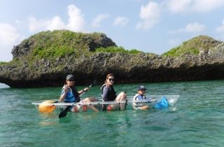 スケルトンカヤック画像＿海遊倶楽部